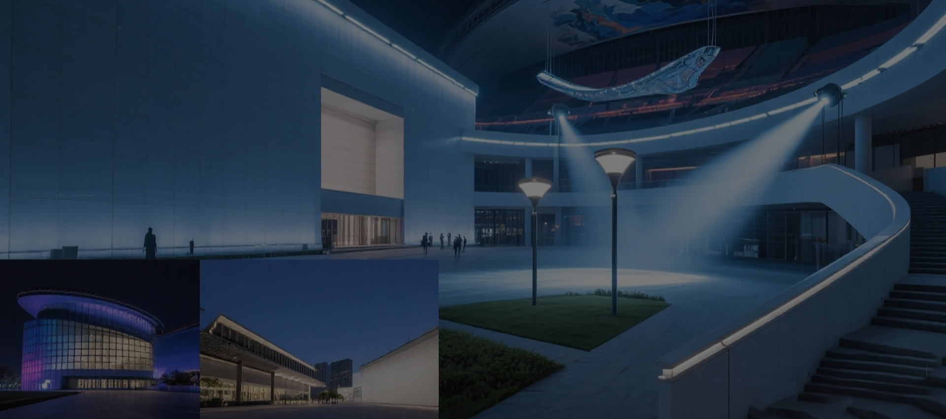 LARGE PUBLIC SPACE SCENE